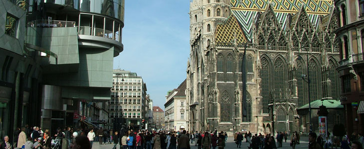 Bild: Stephansplatz und Haas-Haus