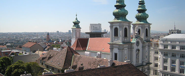 Bild: Wienblick aus Mariahilf